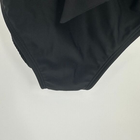 Adore Me Womens One Piece Swimsuit Size 3X Black Boho Beach Classic Slimming - Picture 7 of 8